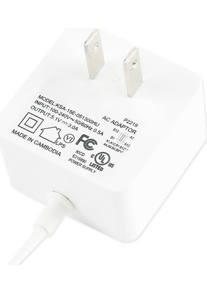 Raspberry Pi 4b Abd Fişi Için Type-C Güç Adaptörü 5V3A (Yurt Dışından)