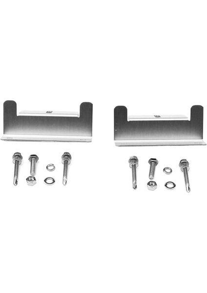 4 Adet Set Deniz Rv Ev Tekne Z-Şekilli Metal Montaj Braketleri Güneş Braketi Fotovoltaik Panel Braketi (Yurt Dışından) fiyatları