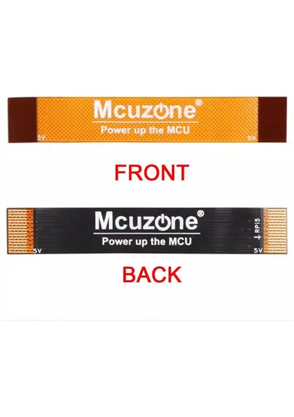 Mcuzone 16PIN 0,5 mm Aralıklı Fpc Ekranlı Kablo, Raspberry Pi 5 Için, Ekranlama ve Pcıe Diferansiyel Çift Empedans Kontrolü ile (Yurt Dışından)