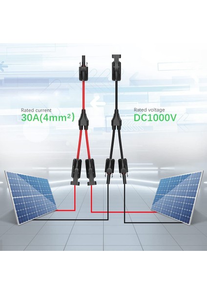 Güneş Y Şube Kablo Konnektörleri, Güneş Paneli Için Çift Güneş Kablosu Paralel Adaptörü, Kablo Tel Fiş Aracı Kiti (Yurt Dışından) modelleri