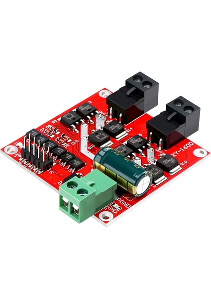 7A 160W Motor Sürücü Modülü 12V 24V Çift Kanallı Dc Motor Sürücü Modülü H Köprüsü L298 Mantık Pwm Sürücü Kontrolü Optokuplörü (Yurt Dışından)