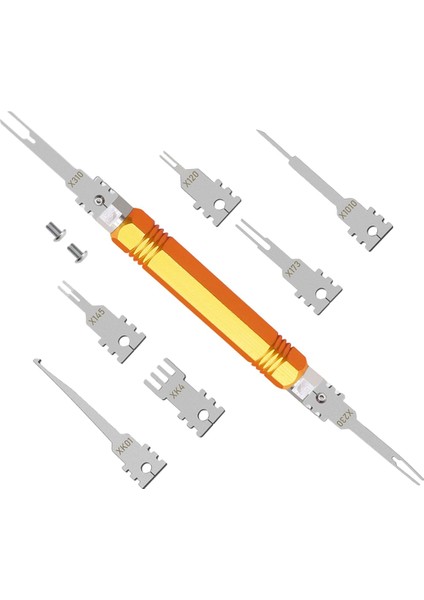 Elektrik Pim Çıkarma Alet Takımı, Çift Uçlu Yedek Terminal Çıkarma Aleti, Amp, Metri Paketi, Molex Konnektörü Için Uygun (Yurt Dışından)
