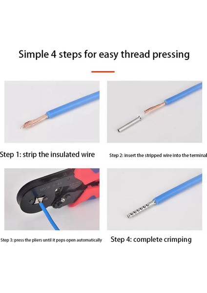 600 Adet 0.5mm2-6mm2 22-10 Awg Yalıtımsız Tel Konektörü Yüksük Elektrik Kablo Terminali Bakır Kalaylı (Yurt Dışından) indirimleri