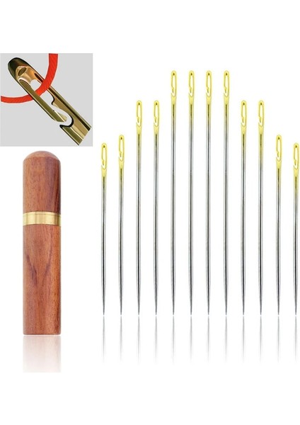 Bir Stil Adet Kör Iğne Yaşlı Iğne Tarafı Delik El Ev Dikiş Paslanmaz Çelik Dikiş Gereksiz Diş Açma Elbise Dikiş (Yurt Dışından) fiyatları