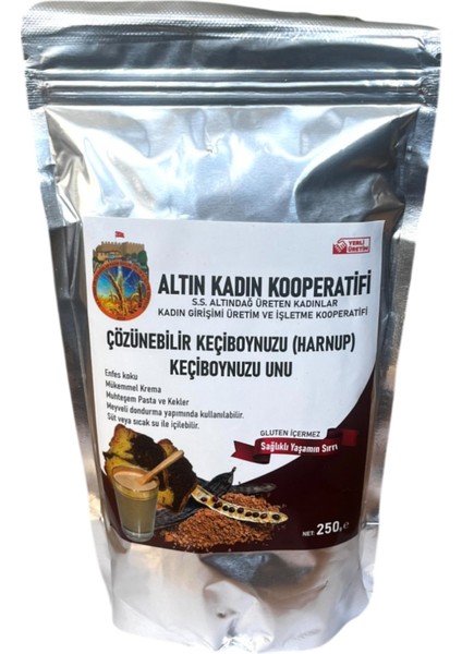 Glutensiz Çözünebilir Keçiboynuzu Unu 250 gr