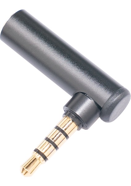 5 Adet 90 Derece Sağ Açılı 3.5mm Erkek Kadın Ses Dönüştürücü Adaptör Konnektörü L Tipi Stereo Mikrofon Jakı Fişi (Yurt Dışından)
