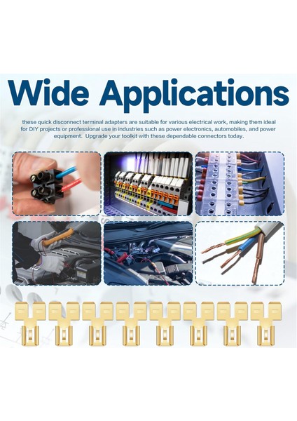 8 Adet Çift Arkalı Kürek Konnektörü Hızlı Bağlantı Kesme Elektrik Iki Yönlü Kablo Terminali Adaptörü Yalıtımsız Erkek Tek (Yurt Dışından) indirimleri