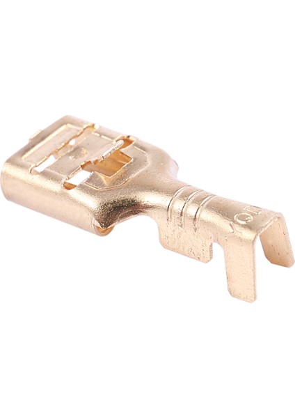 Pirinç 6,3 mm Konnektörler Dişi Maça Kablo Terminalleri, 20 Parça (Yurt Dışından) fırsatları