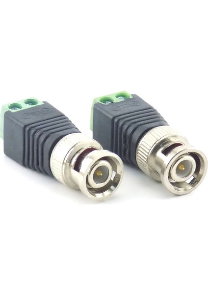 10 Adet Erkek Metal Bnc Konektörü Dc Konnektör Fişi Vidalı Terminal Utp Video Balun Cctv Gözetleme Kamerası Için (Yurt Dışından) indirimleri