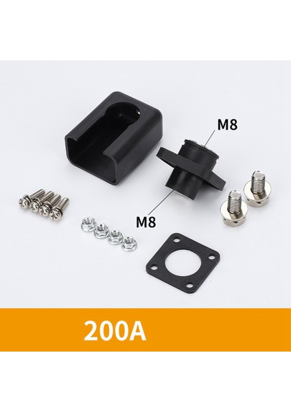 2 Adet 200A Enerji Depolama Lityum Pil Terminali Yüksek Akım Lityum Pil Bakır Terminal Konnektörü (Yurt Dışından) modelleri