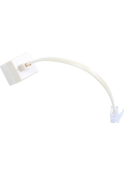 Rj 11 6p 4 C Konnektör 2 x Jak Bağlantı Noktası M / F Ayırıcı Telefon Adaptör Kablosu Bej (Yurt Dışından) fiyatları