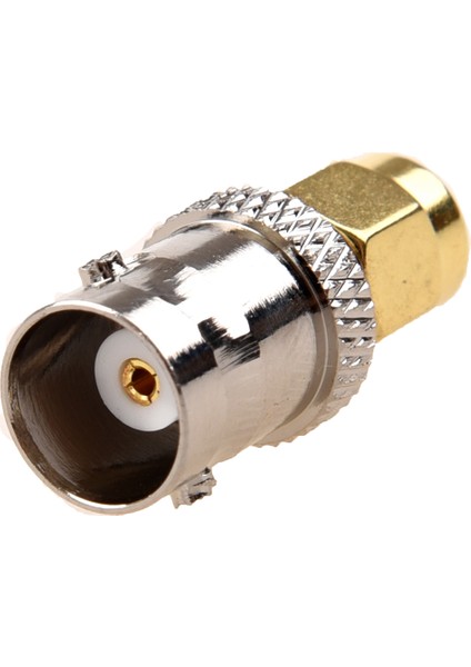 Altın Tonlu Sma Erkek - Gümüş Tonlu Bnc Dişi Konnektör Adaptörü (Yurt Dışından) modelleri