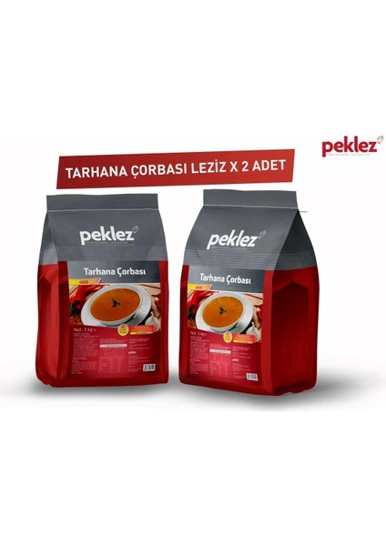 Tarhana Çorbası Leziz 3 kg x 2 Adet