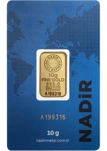 10 gr 24 Ayar Nadirgold Gram Altın