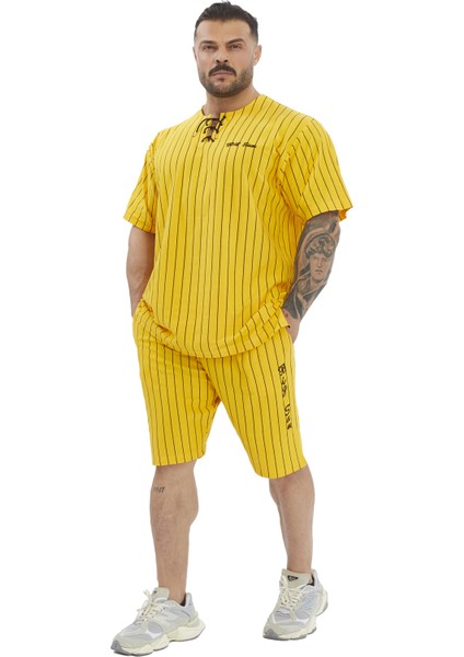 Oversize Pamuk Tişört, Bağcıklı Rag Top Big Sam 3371 modelleri