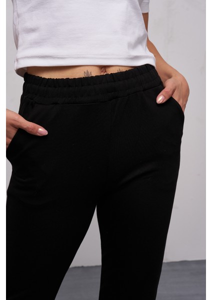 Kadın Çift Cepli Duble Paça Eşofman Altı -2629 fiyatları