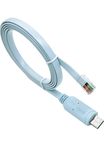 USB RJ45 Konsol Kablosu 6 Ft Ftdı Windows 8, 7, Vista, Mac, Linux RS232 (Yurt Dışından)