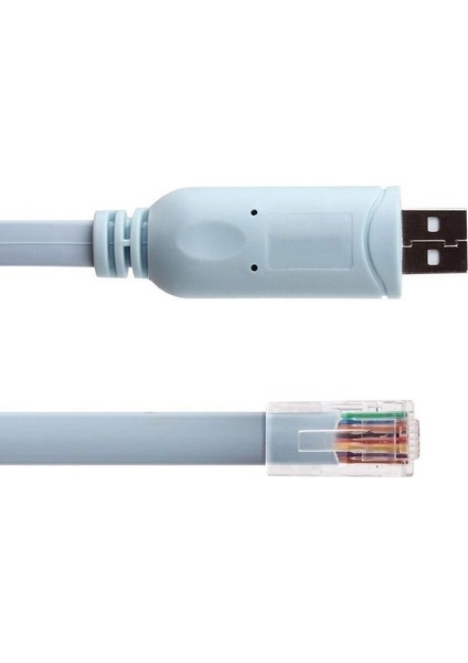 USB RJ45 Konsol Kablosu 6 Ft Ftdı Windows 8, 7, Vista, Mac, Linux RS232 (Yurt Dışından)