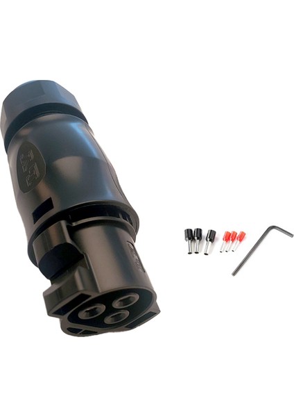 Güneş Pv Konnektör Fişi Su Geçirmez IP68 4000 V 40A Güneş Pv Sistemi Paneli Paralel Koruma Kiti LY01-KADIN (Yurt Dışından)