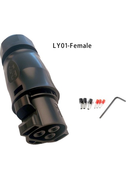 Güneş Pv Konnektör Fişi Su Geçirmez IP68 4000 V 40A Güneş Pv Sistemi Paneli Paralel Koruma Kiti LY01-KADIN (Yurt Dışından) fiyatları