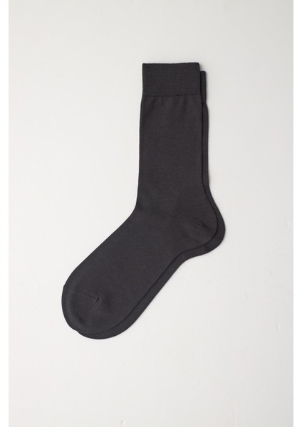 Merserize Erkek Soket Çorap Gri modelleri