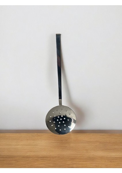 Çelik Servis Kevgiri -31 cm Paslanmaz ve Kararmaz