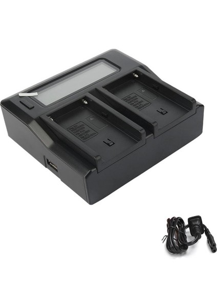 F970 Kamera Pil Şarj Cihazı NP-F770 F750 F550 F960 Dolgu Işığı Pil Çift Şarj LCD Ekran Şarj Cihazı Abd Tak (Yurt Dışından) indirimleri