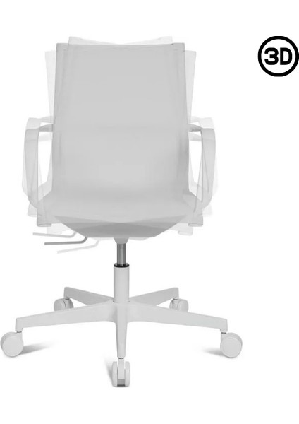 3D Ergonomik Fileli Ofis ve Çalışma Koltuğu Sitness Life 40