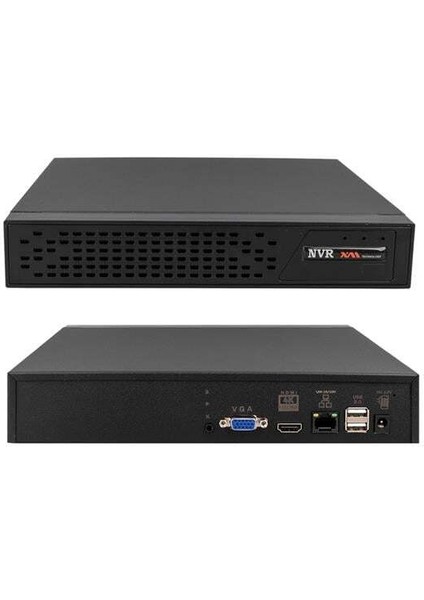 Drk Nvr 8016 8 Mp Destekli H265 16 Kanal Nvr Ip Kayıt Cihazı (Xmeye)