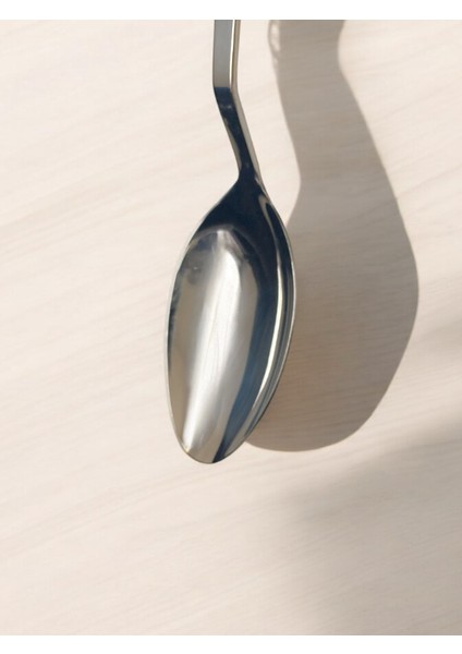Çelik Servis Kaşığı - 31 cm Paslanmaz ve Kararmaz