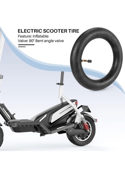 Rhythmic Adet 10X2.125 Iç Lastikli Lastik Scooter Lastiği Için 10 Inç Vurgulu Kurulu F1 A8 Akıllı El (Yurt Dışından)