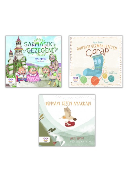 Ayşe Sevim Okul Öncesi 3 Kitap Set