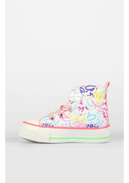 Ada Kız Çocuk Beyaz-Pembe Ayakkabı modelleri