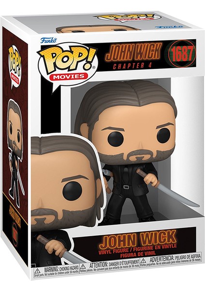 Pop Movies: John Wick - John Wick #1687 Figür