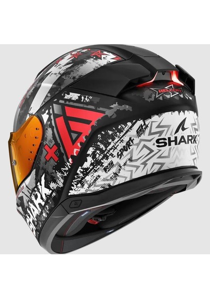Skwal I3 Hellcat Mat Kapalı Kask Kur