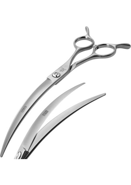 Köpek Bakım Makası Köpekler ve Kediler Için Kavisli 45 Derece Kavisli Makas Fenice 6,5 Inç – 16,5 cm Kavisli Makas – Tek Makas modelleri