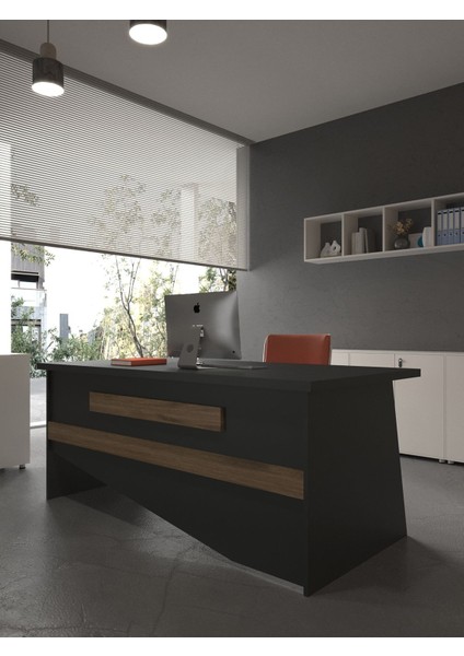 Festival Ofis Masası - OFİS-10-4-2-180X60 Beyaz - Ceviz