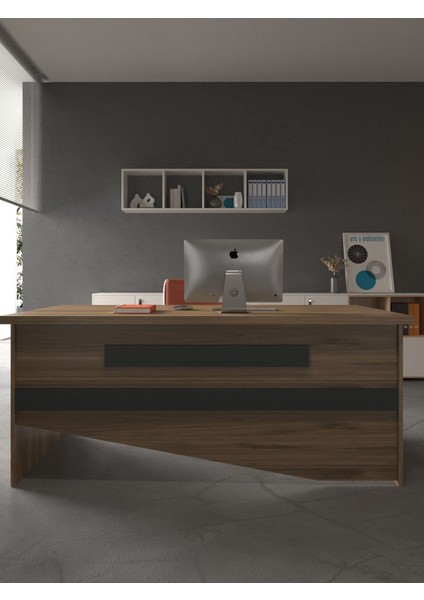 Festival Ofis Masası - OFİS-10-2-4-160 x 90 Beyaz - Antrasit
