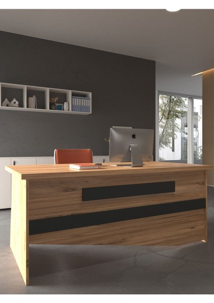 Festival Ofis Masası - OFİS-10-6-4-120X75 Beyaz - Antrasit modelleri