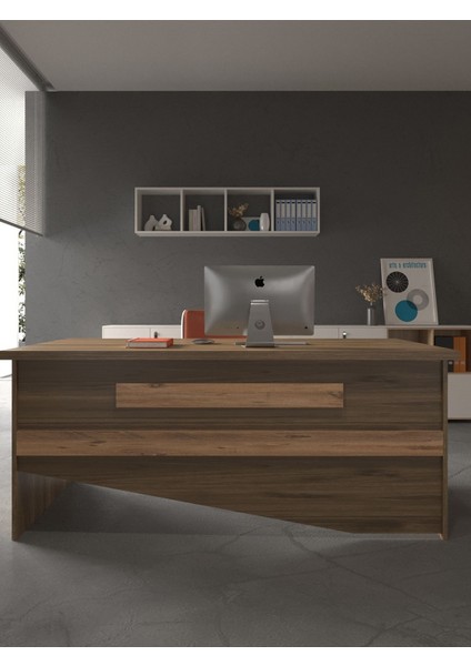 Festival Ofis Masası - OFİS-10-2-6-180X75 Beyaz - Çam