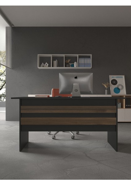 Festival Ofis Masası - OFİS-1-4-2-180X75 Beyaz - Ceviz