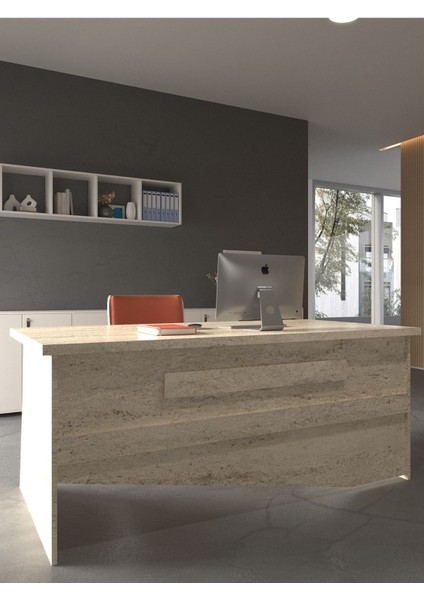 Festival Ofis Masası - OFİS-10-8-8-160X60 Beyaz - Travelter