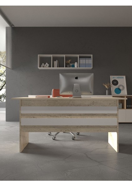 Festival Ofis Masası - OFİS-1-8-1-120X75 Beyaz - Beyaz fiyatları