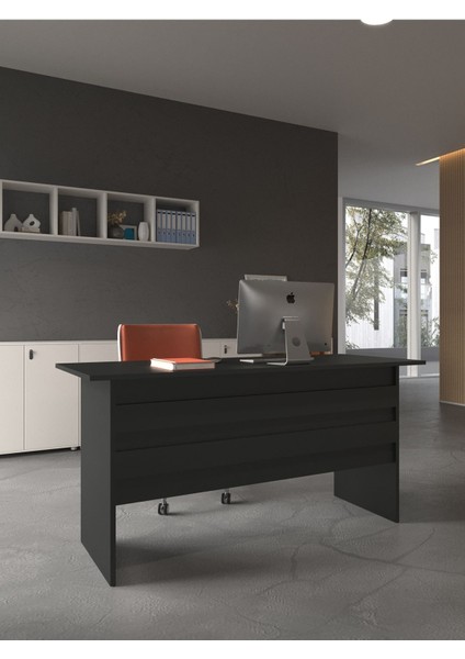 Festival Ofis Masası - OFİS-1-4-4-140X60 Beyaz - Antrasit modelleri