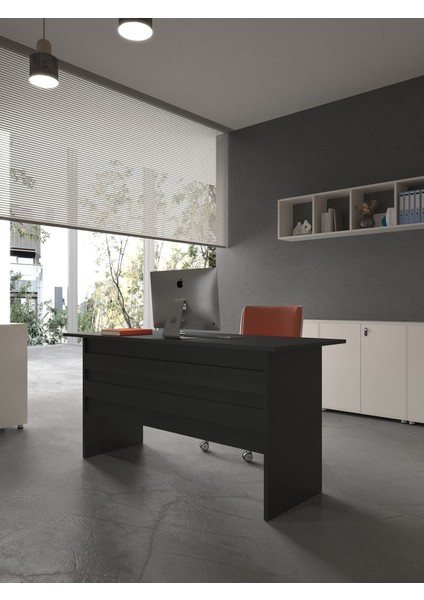 Festival Ofis Masası - OFİS-1-4-4-160X60 Beyaz - Antrasit