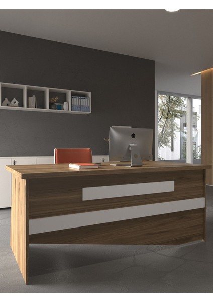 Festival Ofis Masası - OFİS-10-2-1-120 x 75 Beyaz - Beyaz modelleri