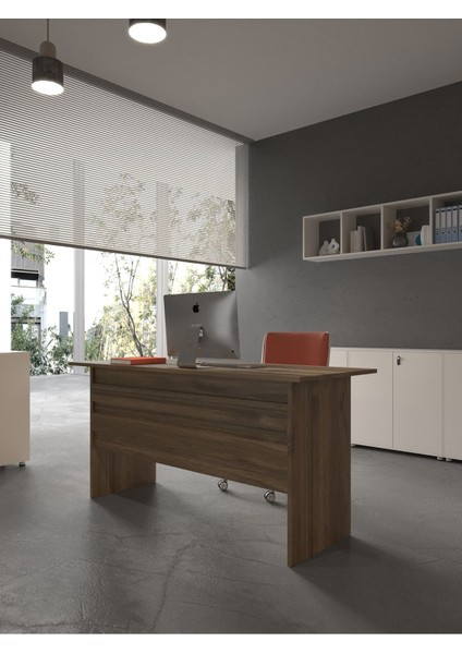 Festival Ofis Masası - OFİS-1-2-2-180X90 Beyaz - Ceviz