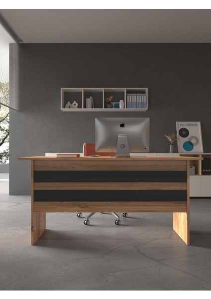 Festival Ofis Masası - OFİS-1-6-4-160X90 Beyaz - Antrasit fiyatları