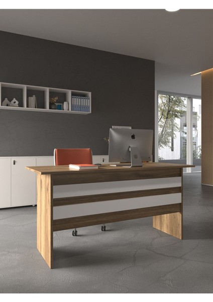 Festival Ofis Masası - OFİS-1-2-1-140X60 Beyaz - Beyaz modelleri
