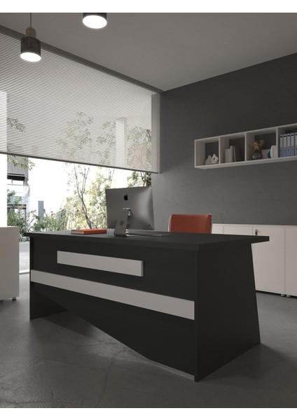 Festival Ofis Masası - OFİS-10-4-1-160 x 90 Beyaz - Beyaz